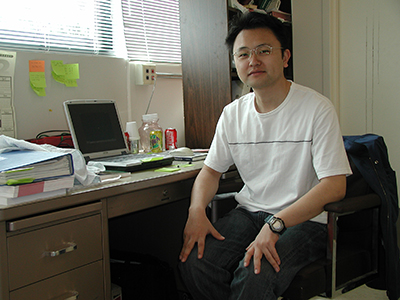 （図/写真1）2002から2003年にかけて断続的に研究滞在していた米国ワシントン大学にて