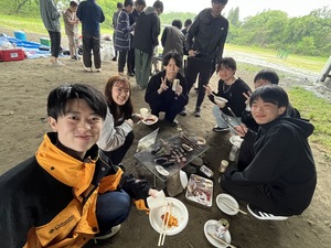 BBQ＆野球練習