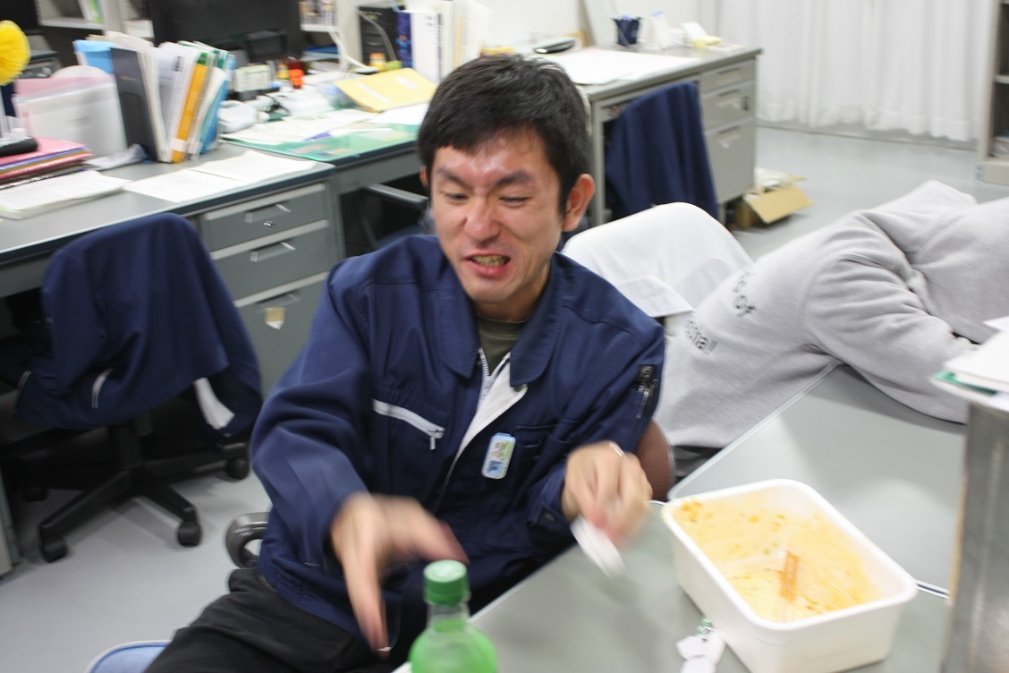 完食した下川さん