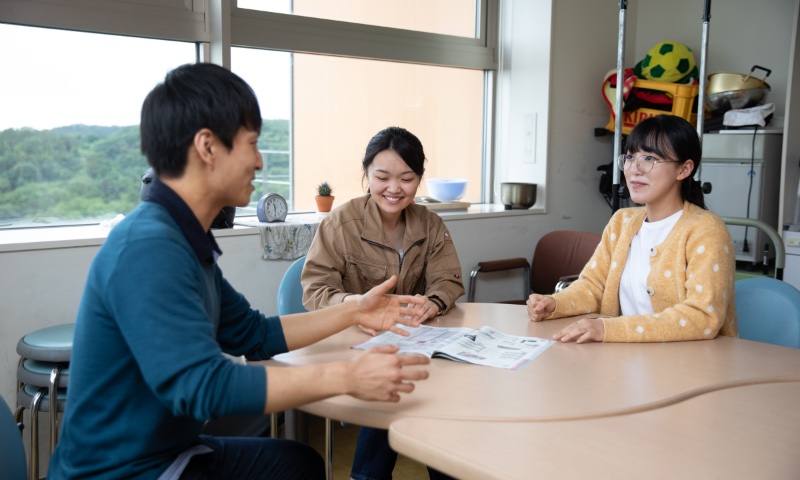 後輩のサポート