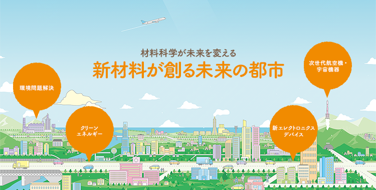 新材料が創る未来の都市
