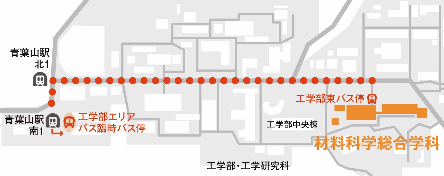 青葉山マップ 全体図