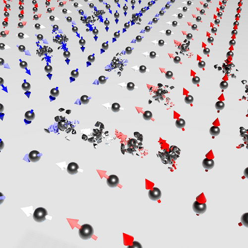 Lost of spin orientation by unwanted cubic Dresselhaus magnetic field.