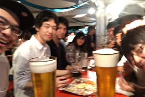 Nakajima's birthday celebration