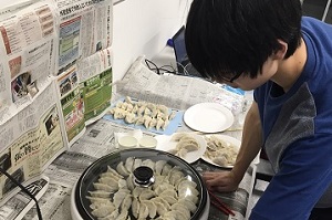 餃子パーティー