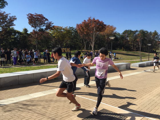 10月25日：駅伝大会 写真1