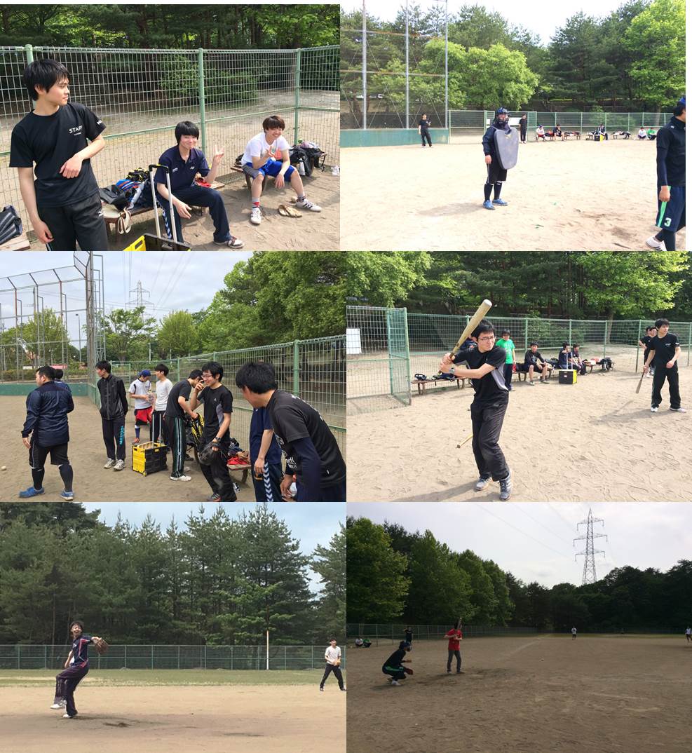 6月7日：野球vs旧進藤研＠桜ヶ丘野球場 写真1