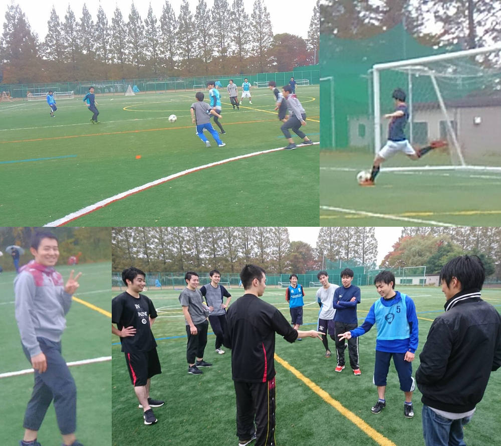 11月6日：サッカー大会VS成田研 写真1