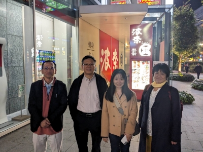 10月31日,11月1日：孫先生来訪 写真1
