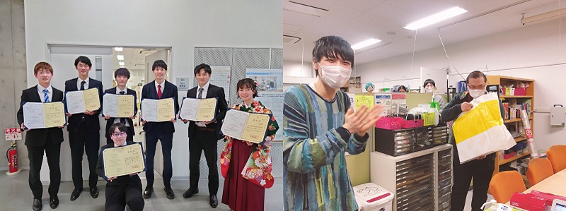 3月25日：卒業式 写真1