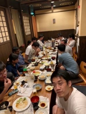 7月28日：カルシックさん歓迎会 写真1