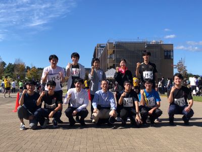 10月14日：駅伝大会 写真1
