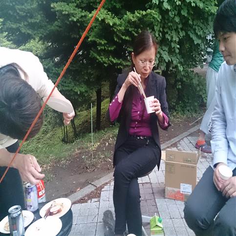 6月2日：許(Xu)さん歓迎会 写真3