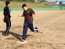 5月13日：野球 (vs安斎研) 写真1